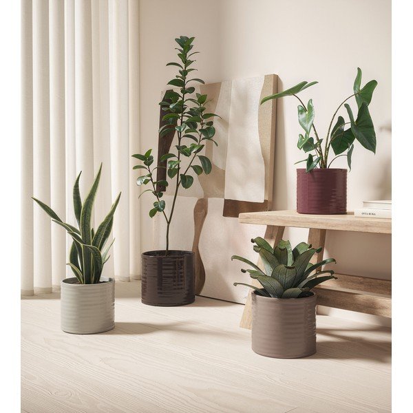 Keramikas ar rokām radīts puķu poda apvalks ø 25 cm Fortuna – Artevasi-image-4