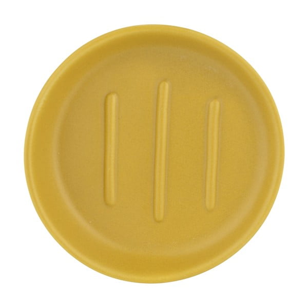 Dzeltens keramikas ziepju trauks Badi – Wenko-image-1