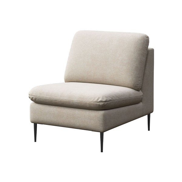 Krēmkrāsas atpūtas krēsls Moilo – MESONICA-image-2