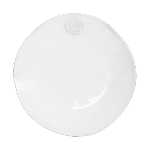 Balts keramikas deserta šķīvis Ego Dekor, ⌀ 21 cm