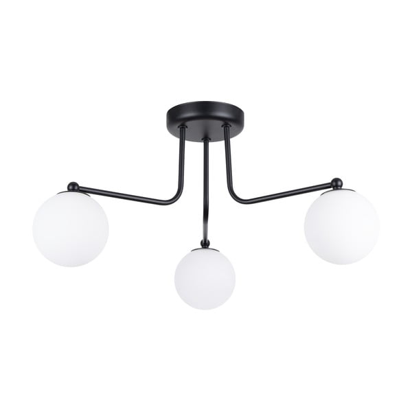 Melnbalta griestu lampa Beam – Nice Lamps