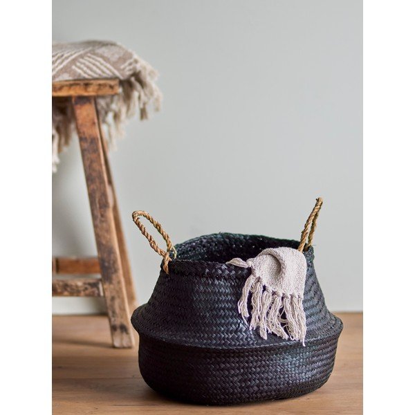 Uzglabāšanas grozs no jūraszāles ø 35x39 cm Floria – Bloomingville-image-1