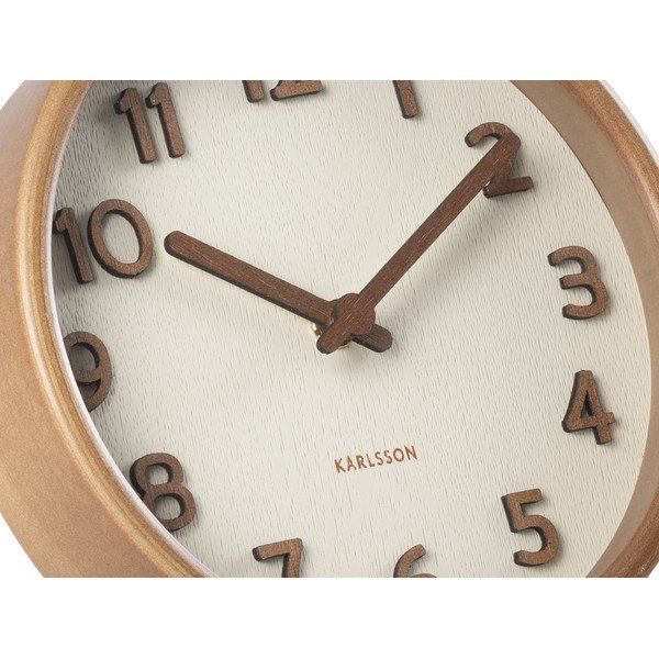 Galda pulkstenis ø 18 cm Pure – Karlsson-image-1