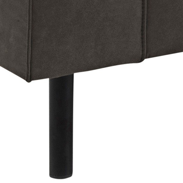 Antracīta pelēks mākslīgās ādas dīvāns Actona Jesolo, 260 cm-image-3