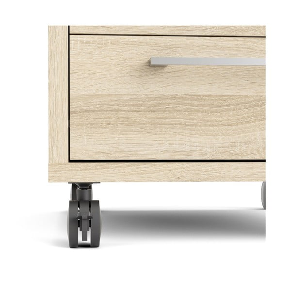 Dabīga toņa skapītis ar ozolkoka imitāciju ar slēdzeni 48x68 cm Prima – Tvilum-image-4