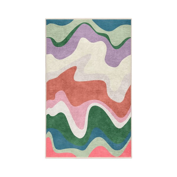 Mazgājams paklājs 60x100 cm Squiggly Breeze – Mila Home