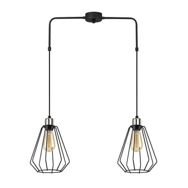 Melna metāla griestu lampa Opviq lights Straton-image-2