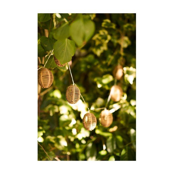 LED lampiņu virtene uz baterijām spuldžu skaits 10 gab. garums 180 cm Carlisle – House Nordic-image-4