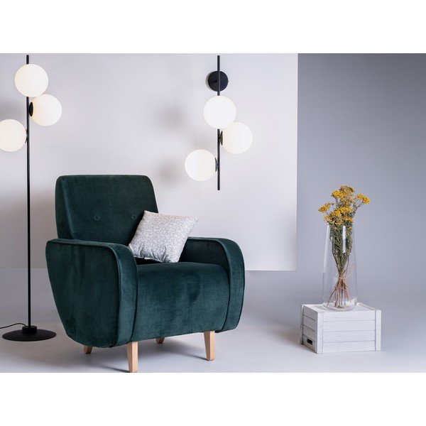Melna sienas lampa Bobler – CustomForm-image-3