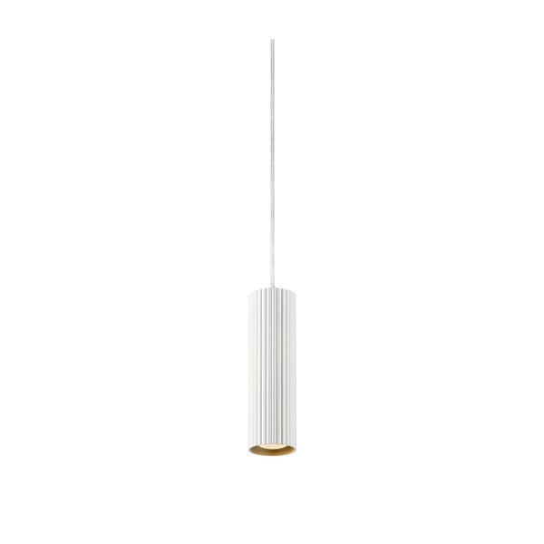 Balta piekaramā lampa ar metāla abažūru 7x7 cm Costilla – Markslöjd