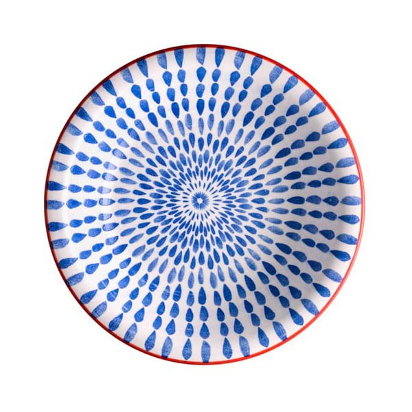 Zils dolomīta zupas šķīvis Brandani Ginger, ⌀ 21 cm