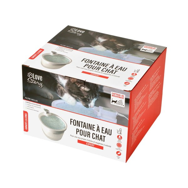 Dzeršanas strūklaka kaķiem – Love Story-image-1