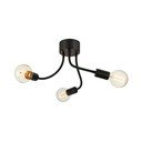 Melna griestu lampa Markslöjd Medua Ceiling 3L