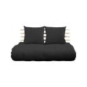 Izvelkamais dīvāns Karup Design Shin Sano Natural Clear/Dark Grey