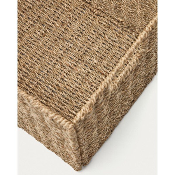 Uzglabāšanas grozi (2 gab.) plauktam no jūraszāles 32x27x22 cm Tossa – Kave Home-image-4