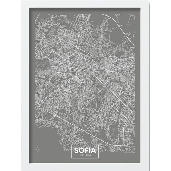 Plakāts rāmī 40x55 cm Sofia – Wallity