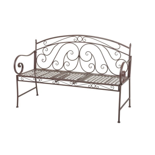 Brūns metāla dārza sols Saket – Garden Pleasure