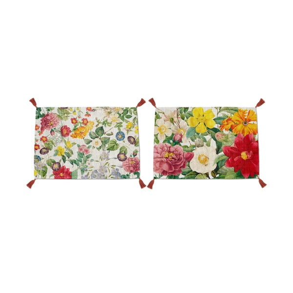 2 galda paliktņu komplekts Madre Selva Spring Flowers, 45 x 30 cm