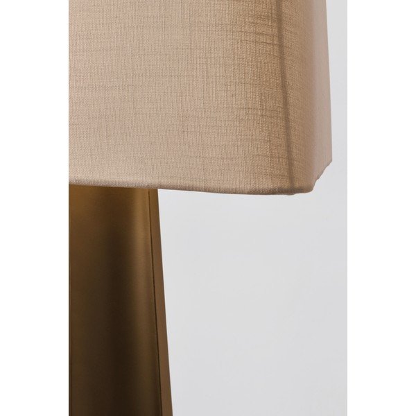 Zelta krāsas stāvlampa ar auduma abažūru (augstums 151 cm) Tripura – Bizzotto-image-3