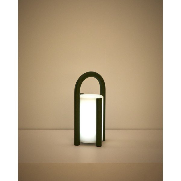 LED pārvietojams āra gaismeklis ar USB ø 14 cm Leros – Kave Home-image-3