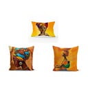 3 spilvendrānu komplekts Minimalist Cushion Covers African Culture, 45 x 45 cm