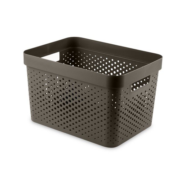 Plastmasas uzglabāšanas grozs 27x36x22 cm Infinity Dots – Curver