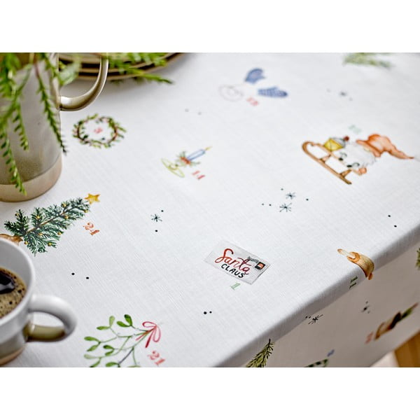 Kokvilnas galdauts ar Ziemassvētku motīvu 140x350 cm Christmas Days – Södahl-image-3