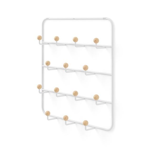 Balts/dabīga toņa metāla pakaramais uz durvīm 36 cm Estique – Umbra-image-4