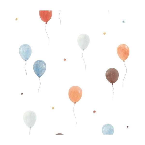 Bērnu tapetes 10 m x 50 cm Flying Ballons – Lilipinso