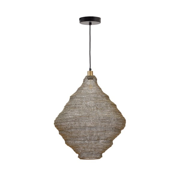 Zelta krāsas piekaramā lampa ar metāla abažūru ø 48,5 cm Sarraco – Kave Home
