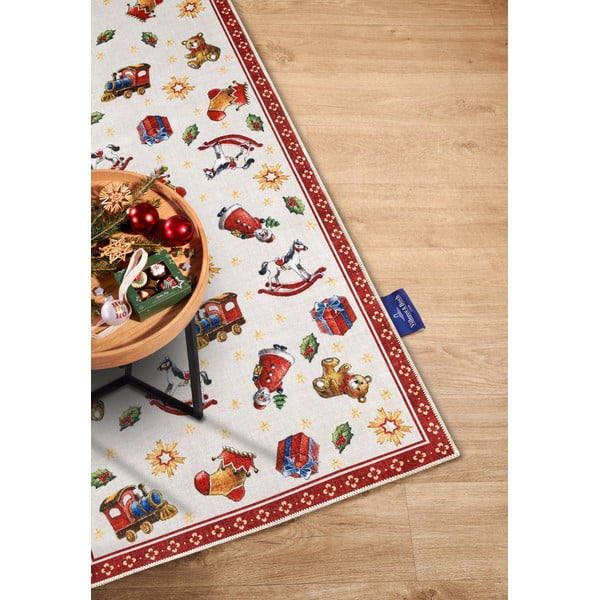 Sarkans celiņa paklājs ar Ziemassvētku motīvu 80x200 cm Red Christmas – Villeroy&Boch-image-2