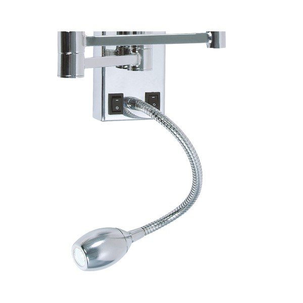 Sienas lampa sudraba krāsā SULION Combo-image-2