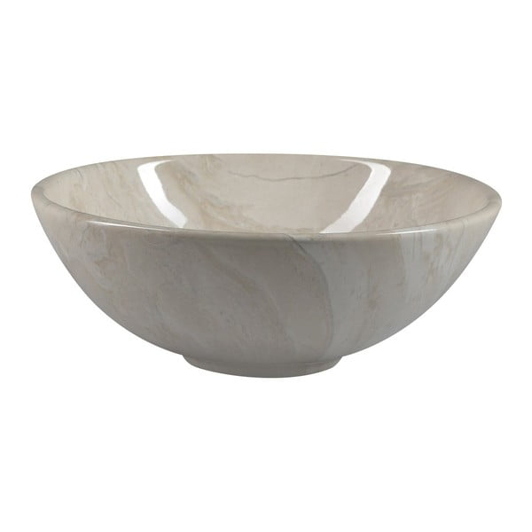 Bēša keramikas apaļa izlietne ø 42 cm Dalma – Sapho-image-2