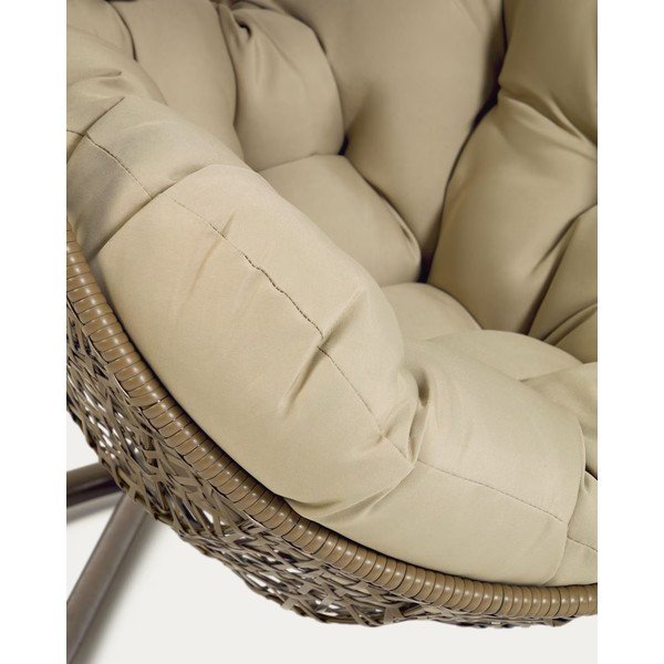 Brūns piekaramais dārza krēsls Kave Home Florina-image-4