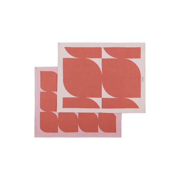 Kokvilnas trauku dvieļi (2 gab.) 50x63 cm Abi – noo.ma