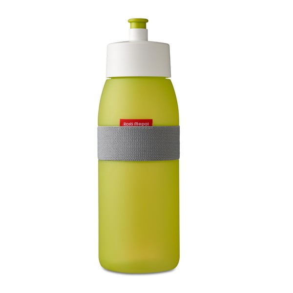 Laima zaļa ūdens pudele Rosti Mepal Ellipse Sports, 500 ml