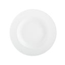 Balts porcelāna dziļais šķīvis Mikasa Ridget, ø 30 cm