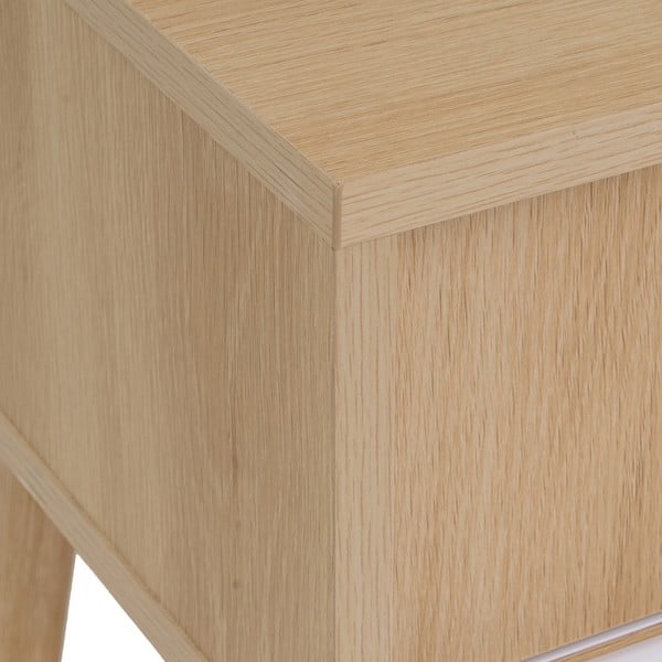 Dabīga toņa TV galdiņš 115x48x40 cm Naroa – Casa Selección-image-3