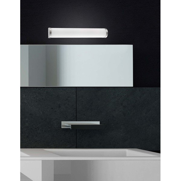 Balta/sudraba krāsas metāla sienas lampa Polo – Nova Luce-image-1