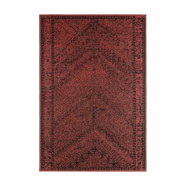 Tumši sarkans āra paklājs NORTHRUGS Mardin, 160 x 230 cm