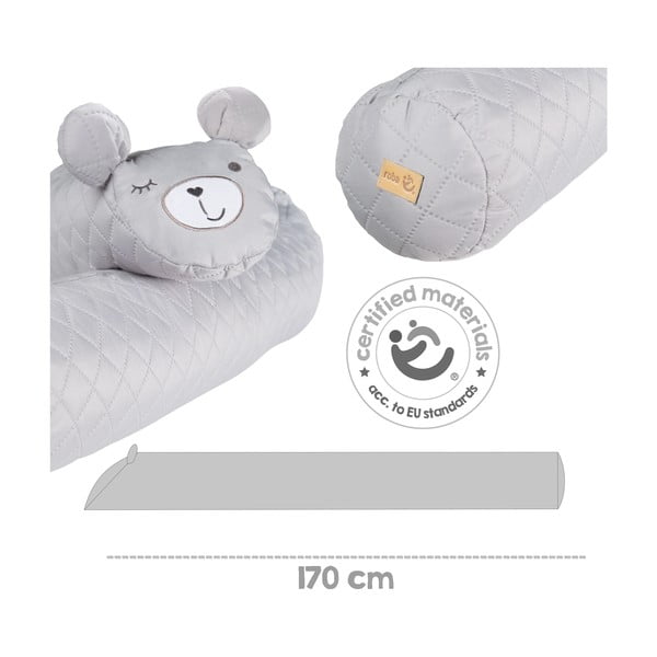 Bērnu gultiņas apmalīte 170 cm Roba style – Roba-image-4