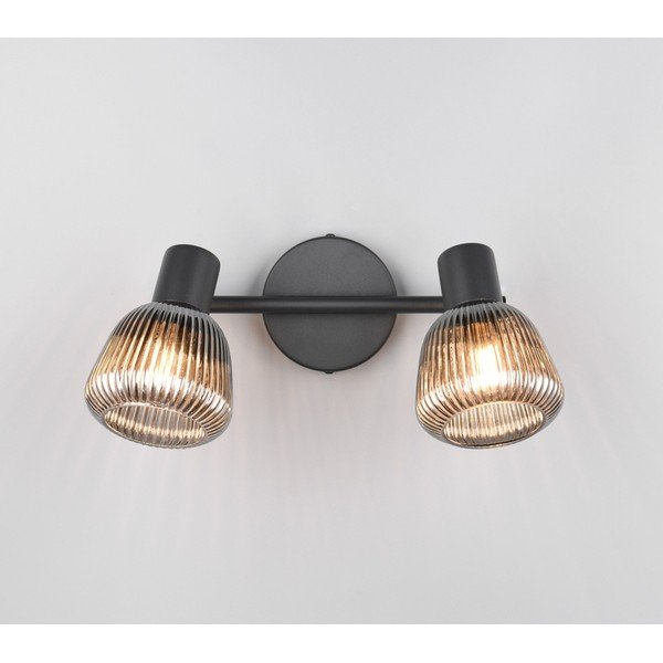 Melna prožektora tipa lampa ø 10 cm Tarifa – Trio-image-1
