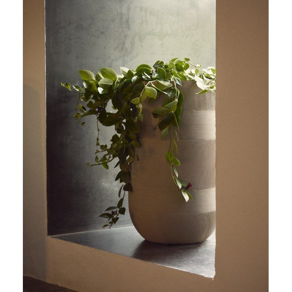 Puķu poda apvalki (2 gab.) no cementa ø 45 cm Tival – Kave Home-image-2
