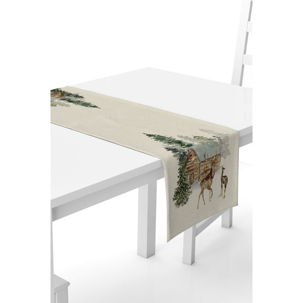 Bēšs galda celiņš Kate Louise, 40 x 140 cm