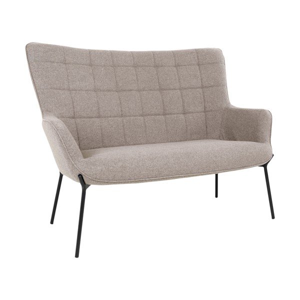 Bēšs dīvāns 128 cm Glasgow – House Nordic-image-1