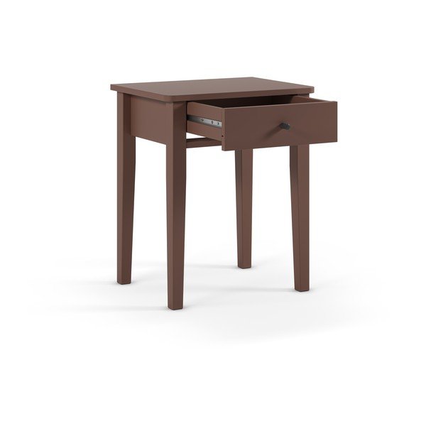 Terakotas oranžs matēts naktsskapītis Bart – Marckeric-image-3