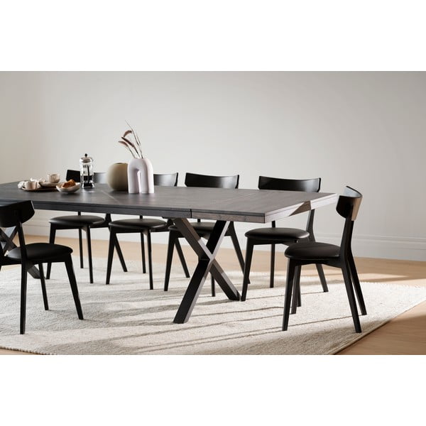 Tumši brūna ozolkoka papildu virsma Rowico Brooklyn-image-1