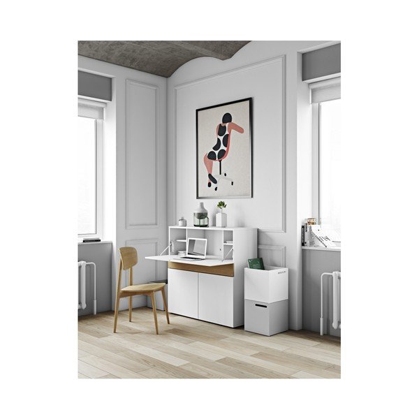 Pelēka uzglabāšanas kaste grāmatu skapim TemaHome Berlin-image-2