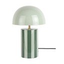 Zaļa metāla galda lampa (augstums 34 cm) Rayado – Leitmotiv
