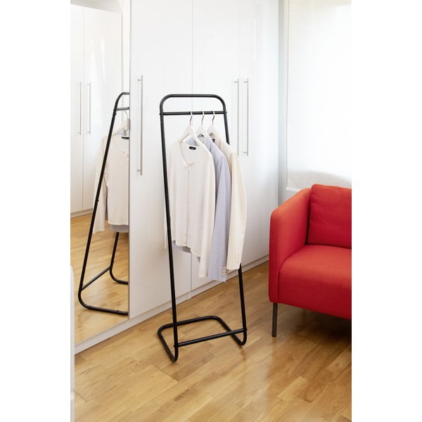 Melns metāla drēbju statīvs Surya – Wenko-image-1